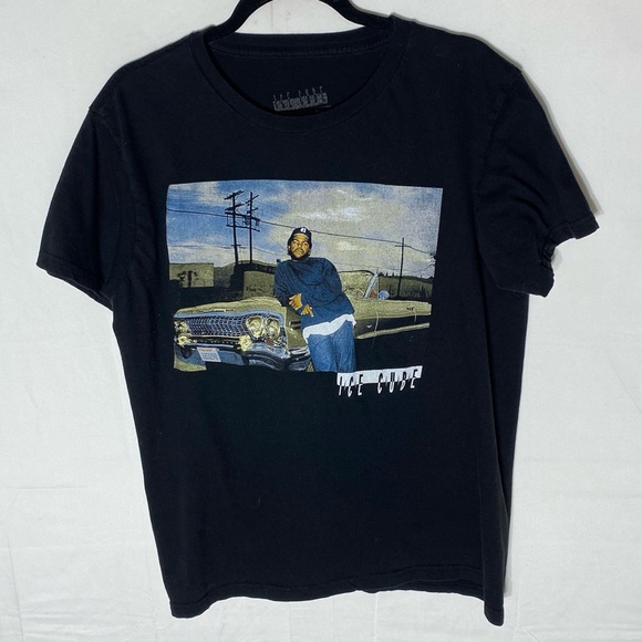 Ice Cube Tops - Ice Cube Black Cotton Graphic Tee T Shirt M